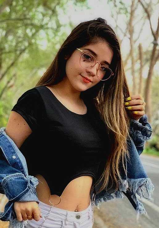 Cute Girl with Glasses
