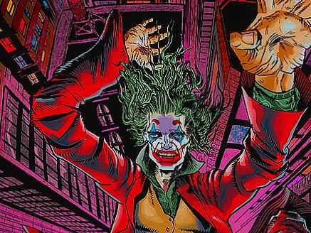 Joaquin Phoenix Joker Art