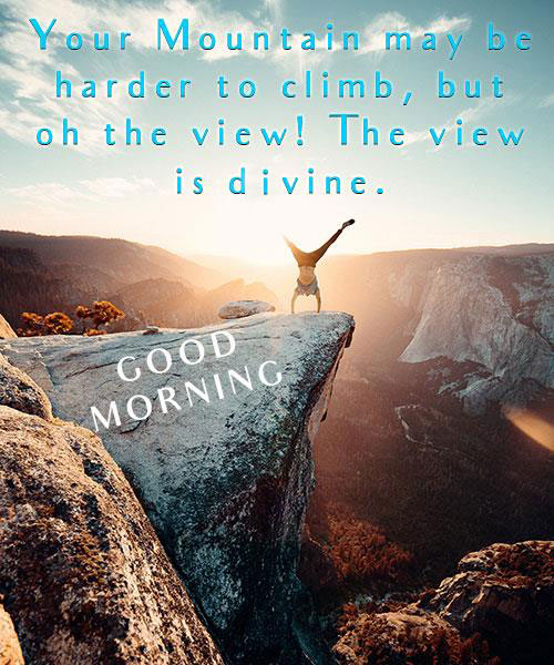 Good Morning Nature Mountain View Images