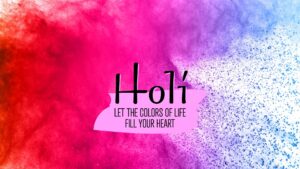Happy Holi HD Wallpaper for PC