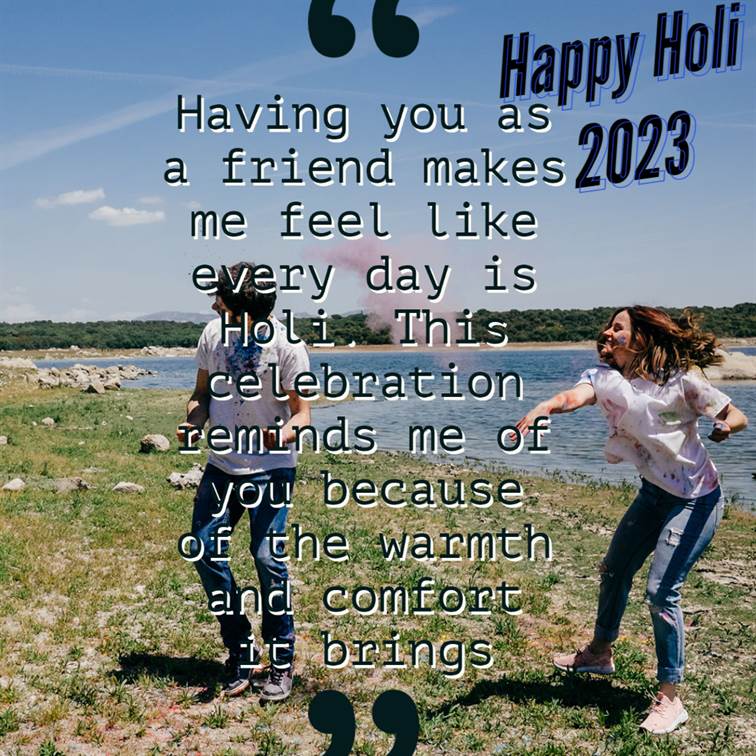 Happy Holi 2023 Friend