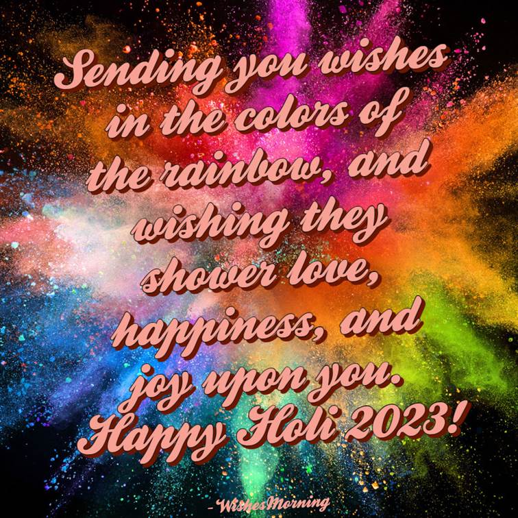 Happy Holi 2023 Colors Image