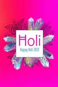 Mobile Happy Holi Wallpaper