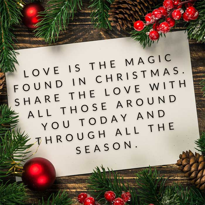 Christmas Positive Motivation Instagram Post